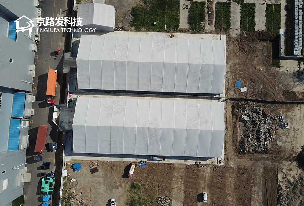 工业仓储篷房丨绿色环保，高效经济。降本增效，货物存储的好选择