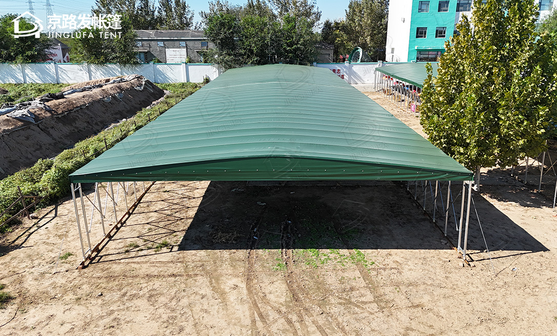 天津多兴庄园研学基地推拉棚