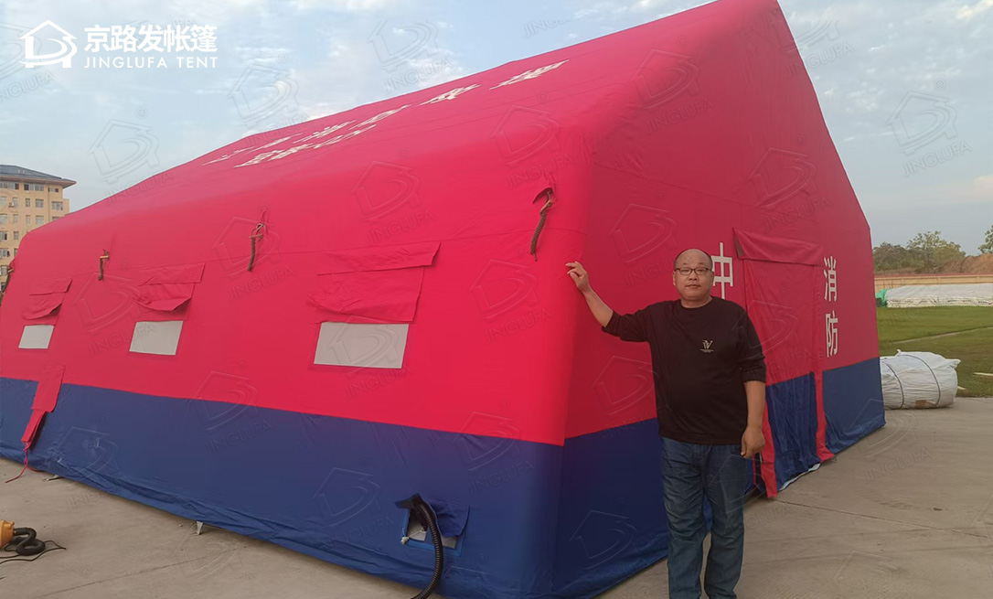 江西宜春消防充气帐篷